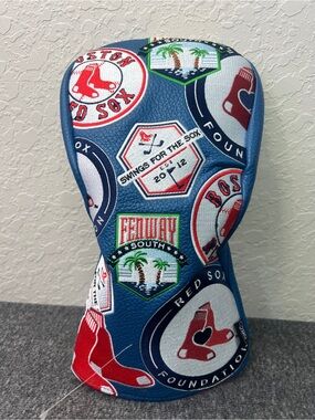 CMC design - Custom MLB - Boston Red Sox Logo Driver Headcover